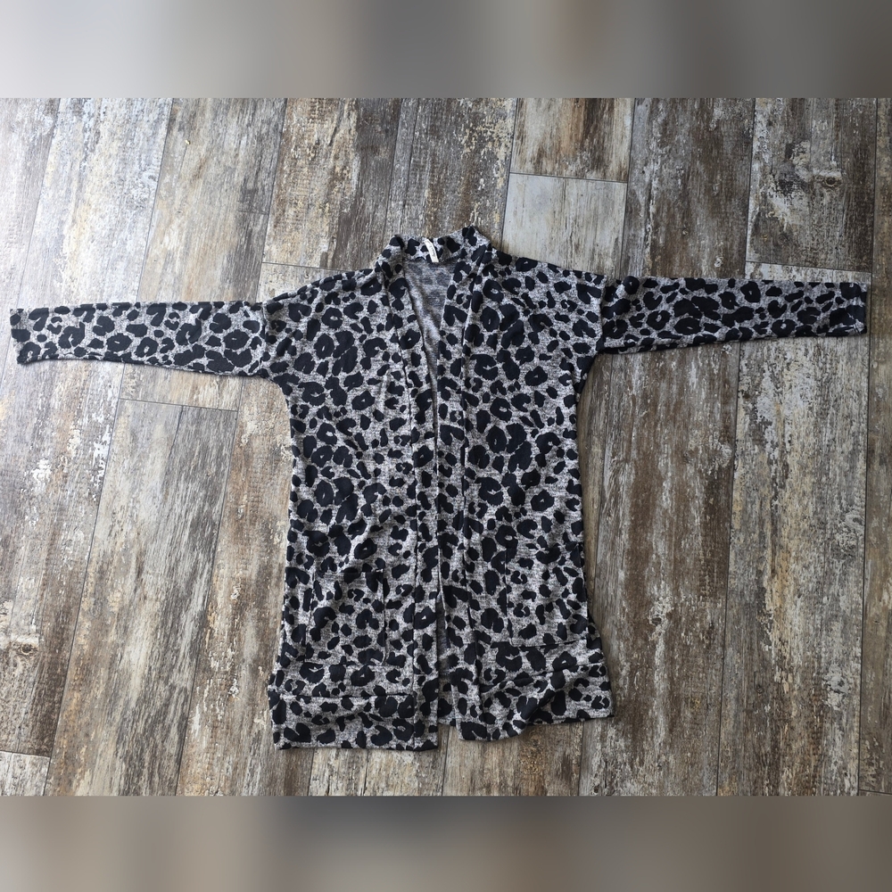 Leopard Print Cardigan